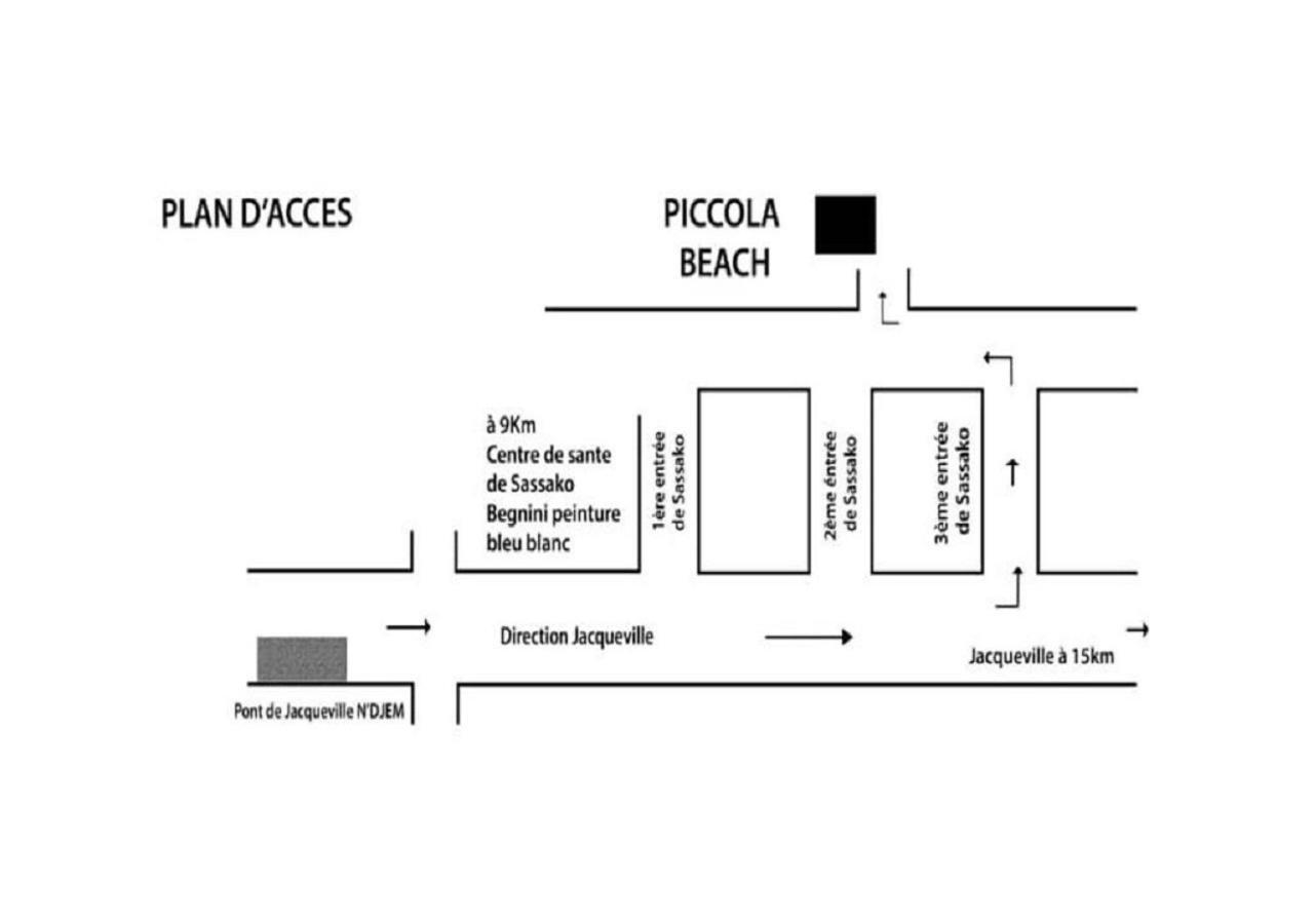 Piccola Beach Sassako Begniny Exteriör bild